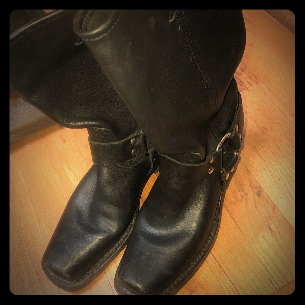 Frye black boots